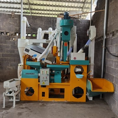 全自動碾米機成套設(shè)備 商用去砂除雜打米機 操作簡單出米粒高