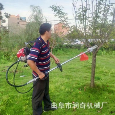 雅馬哈動力二沖程汽油割草機背負式園林松土打草割灌機側掛式