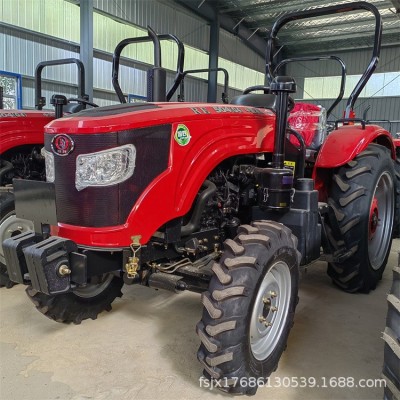 暢銷款萬年紅四驅(qū)拖拉機 8+8梭式換檔 大馬力柴油雙缸四輪拖拉機