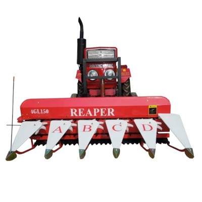 宇鑫 自走式藥材收割機(jī)艾草益母草夏枯草割曬機(jī)多功能 鋪放整齊