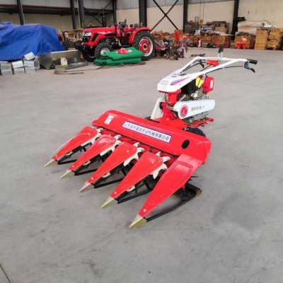 多功能割曬機割臺農(nóng)用小型玉米秸稈自走手推式收割機割桿苜蓿枯草