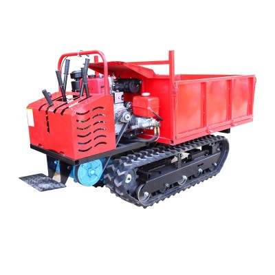 小型履帶運(yùn)輸車(chē)果園山地爬山虎農(nóng)用運(yùn)輸液壓自卸履帶車(chē)