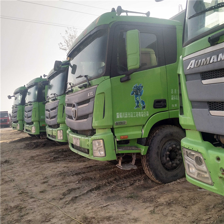 歐曼后八輪翻斗車