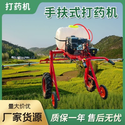 小型農用打藥機 手扶式土豆蔬菜大棚噴藥機 汽油柴油動力噴桿噴霧機