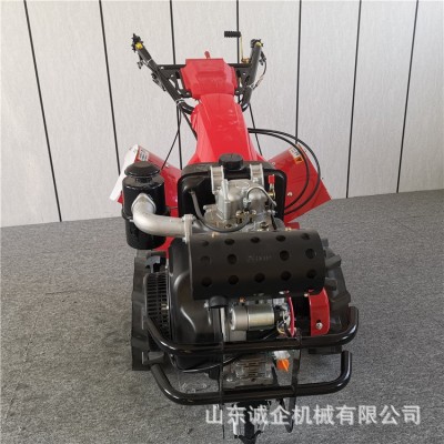 大功率柴油動力四驅微耕機廠家 手扶式菜園管理機誠企批發