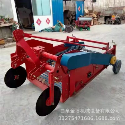全新四輪帶的土豆收獲機(jī) 紅薯類出土收獲機(jī) 篩動震動地瓜起挖機(jī)