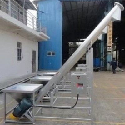 物料輸送提升用 食鹽糧食小麥玉米絞龍不銹鋼提升機(jī)批發(fā)