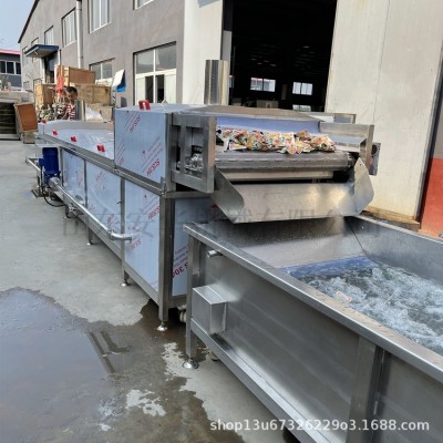 提升式醬菜巴氏殺菌機 年糕片巴氏殺菌設備 大辣片巴氏殺菌冷卻線