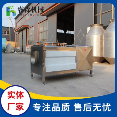 毛輥清洗機(jī) 豬腳刷毛加工設(shè)備 花生拋光清洗機(jī)器 土豆清 洗去皮機(jī)