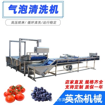 鮮食玉米加工設(shè)備冷凍肉類解凍清洗全自動海藻類去鹽機(jī)果蔬清洗機(jī)