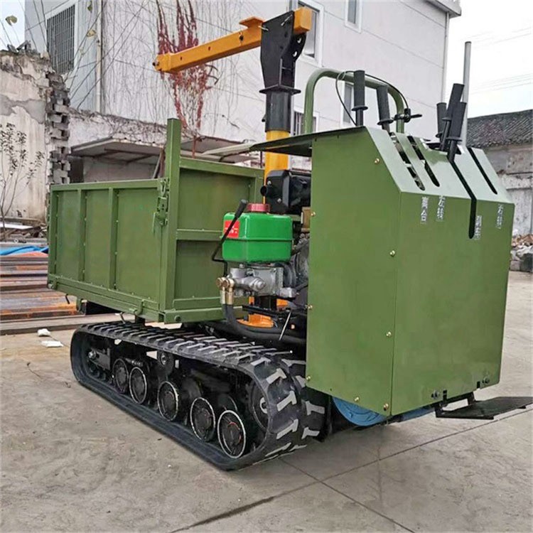 中拓履帶運輸車山地木材履帶運輸車農用工程自卸爬山車