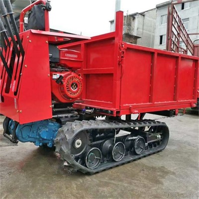 中拓柴油機(jī)履帶運(yùn)輸車運(yùn)輸車水田山地小型車爬山虎田間育苗車