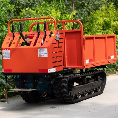 履帶運輸車1.5噸小型爬山虎工程液壓自卸車山地爬坡履帶全地形車