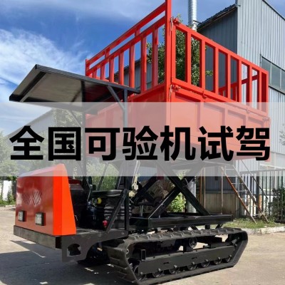 爬山虎履帶運輸車農用山地工程全地形自卸式爬坡王小型柴油搬運車