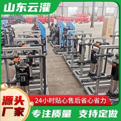 農田果園自動化水肥一體機智能灌溉易操作靈活單通道水肥一體機