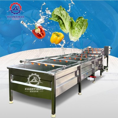 廠家供應全自動果蔬清洗機 胡桃青皮清洗機 氣泡沖浪式榛子清洗機