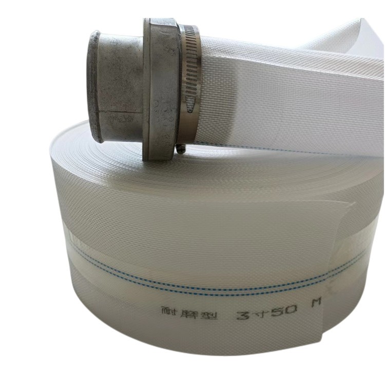 3寸耐磨型Ⅰ代農(nóng)用水帶防爆消防編織水帶軟管