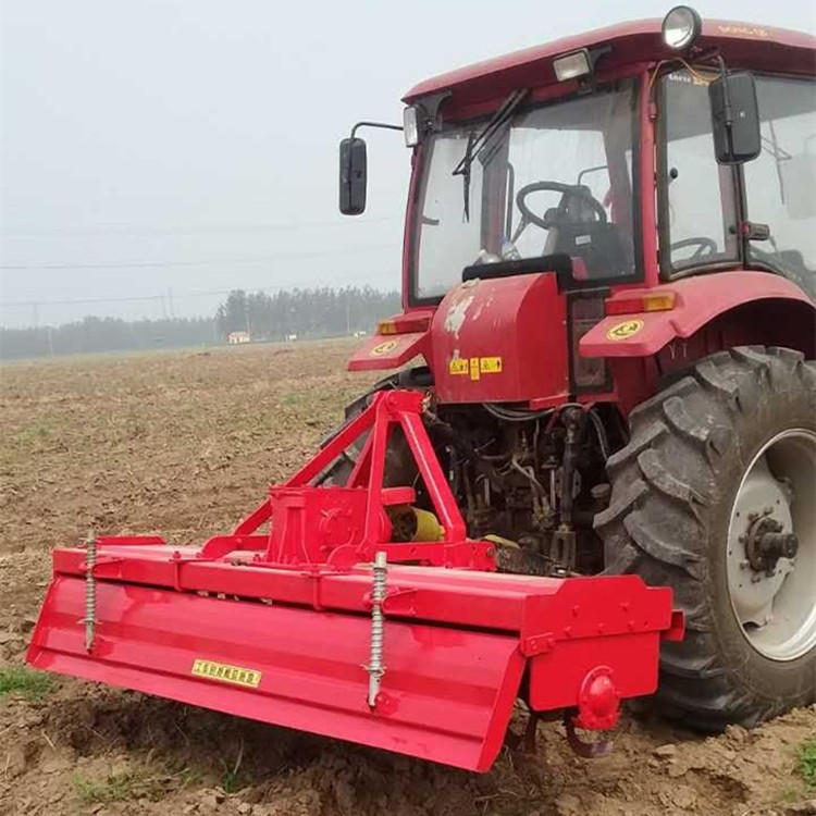 大型開荒耕整旋耕機 農用寬幅耕打地田機 加強型四輪帶動旋耕機