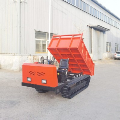 柴油農(nóng)用履帶運(yùn)輸車 全地形農(nóng)產(chǎn)品搬運(yùn)車 爬山虎翻斗履帶運(yùn)輸車