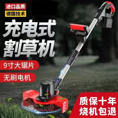 大功率鋰電無(wú)刷割草機(jī)電動(dòng)打草繩打草機(jī)多功能便攜式除草機(jī)鋤草機(jī)