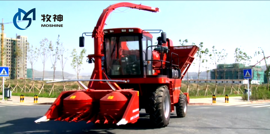 牧神4YZB-5自走式玉米聯合收獲機