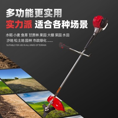 美安四沖程割草機(jī)汽油割草機(jī)側(cè)掛式大功率割灌機(jī)便攜