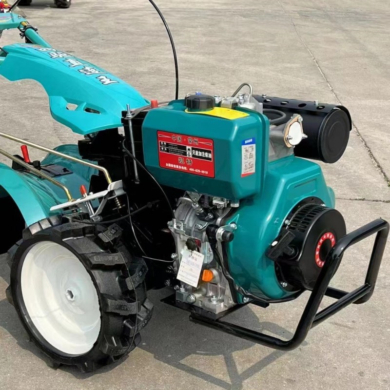 微型多功能耕地機(jī) 果園四驅(qū)后旋微耕機(jī) 大馬力電啟動(dòng)旋耕田機(jī)