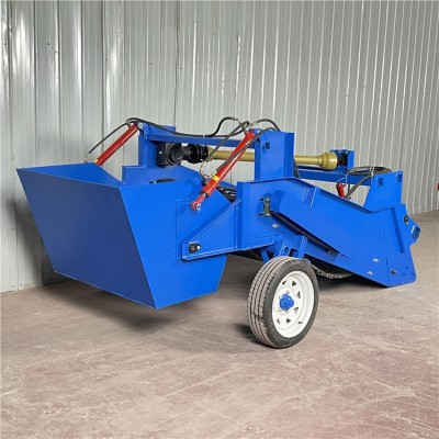 農(nóng)田開荒耕地?fù)焓瘷C器 拖拉機帶的有石頭的收集箱