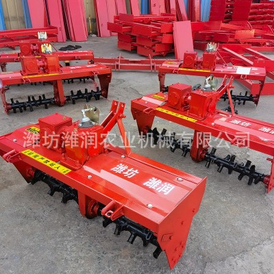 果園農(nóng)用多功能微耕機(jī)一軸傳動(dòng)120型旋耕機(jī)拖拉機(jī)后置旋耕耙廠家