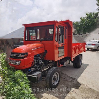 廠家銷售柴油38馬力工程四輪車 工地拉料四輪農(nóng)用拖拉機