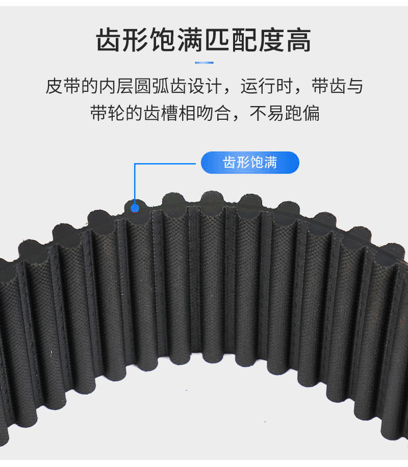 雙面齒橡膠帶同步帶-資料圖006-