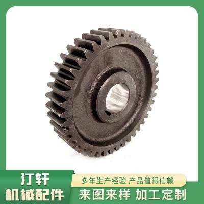 廠家支持加工 3模42齒齒輪 機械配件傳動件齒輪 直齒輪