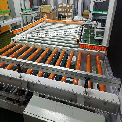 輥輪輸送機輸送線 動力包膠滾筒流水線 廠家不銹鋼食品包裝生產線