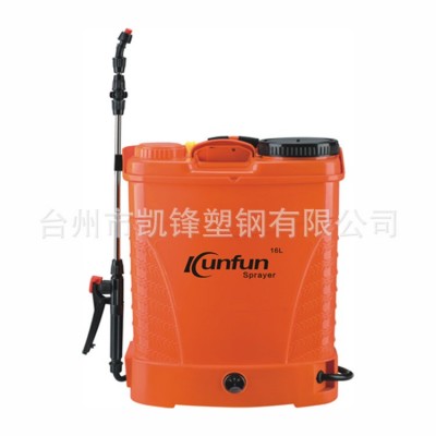 凱鋒16升農(nóng)業(yè)家用背負式便攜式電瓶電動化學藥品自動塑料噴霧器