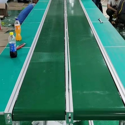 電子廠用不銹鋼流水線 輕型皮帶輸送機生產車間用