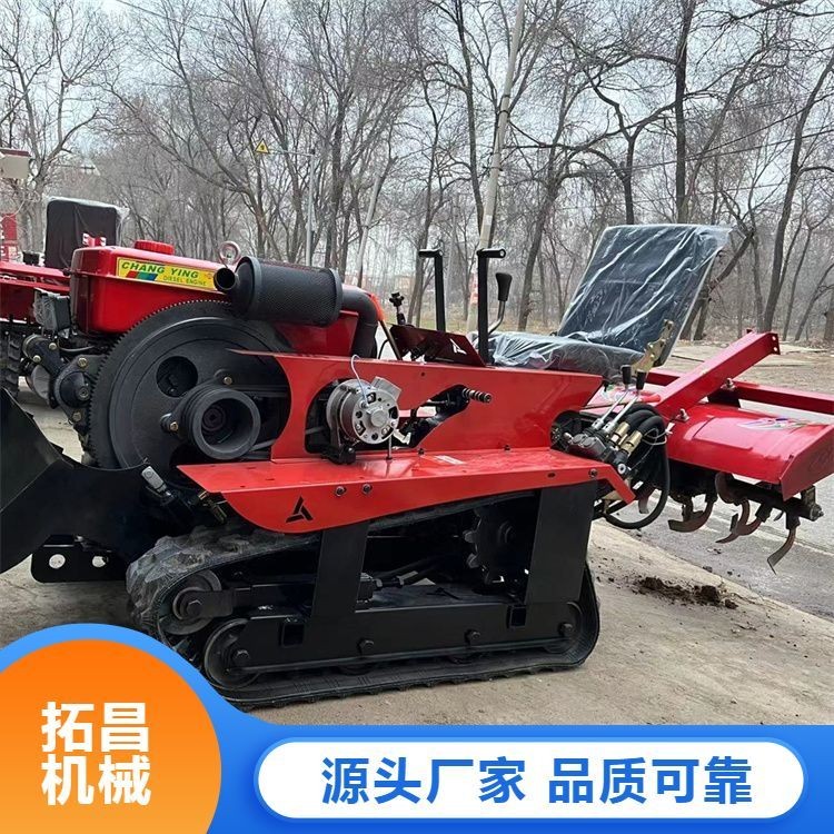 拓昌耕地起壟微耕機 乘坐式翻土施肥播種機 強勁動力