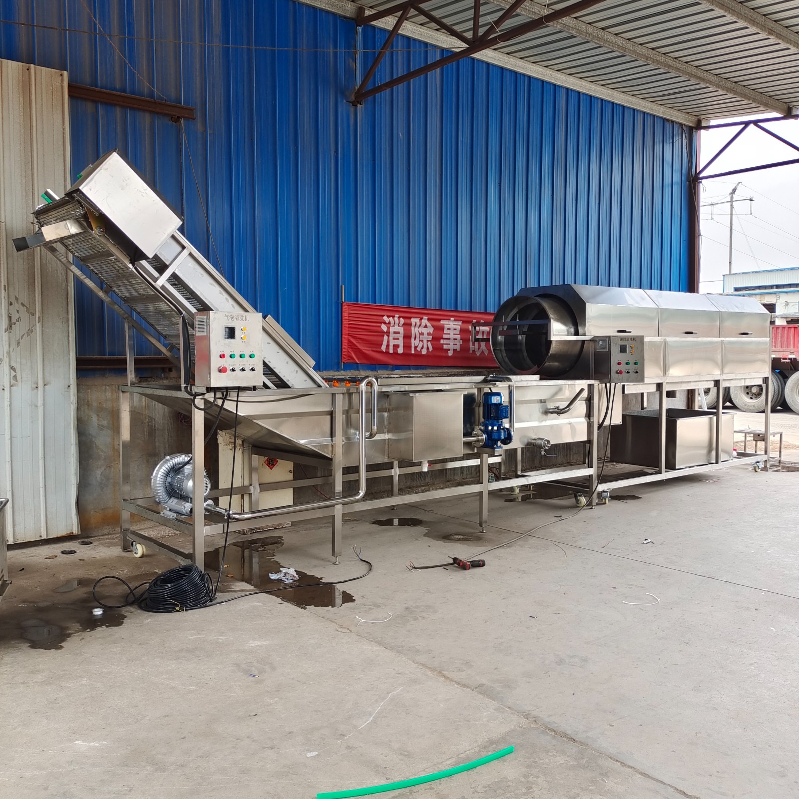 永信機(jī)械 初級(jí)加工行業(yè)使用 山藥清洗機(jī) 操作簡(jiǎn)單 按需定制